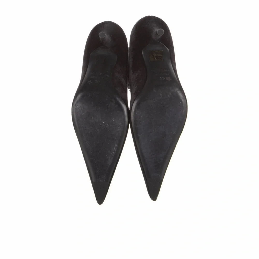 Balenciaga Black Velvet Knife Boots 36 - Picture 4 of 4